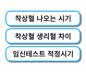 착상혈 나오는 시기 임신테스트 적정시기