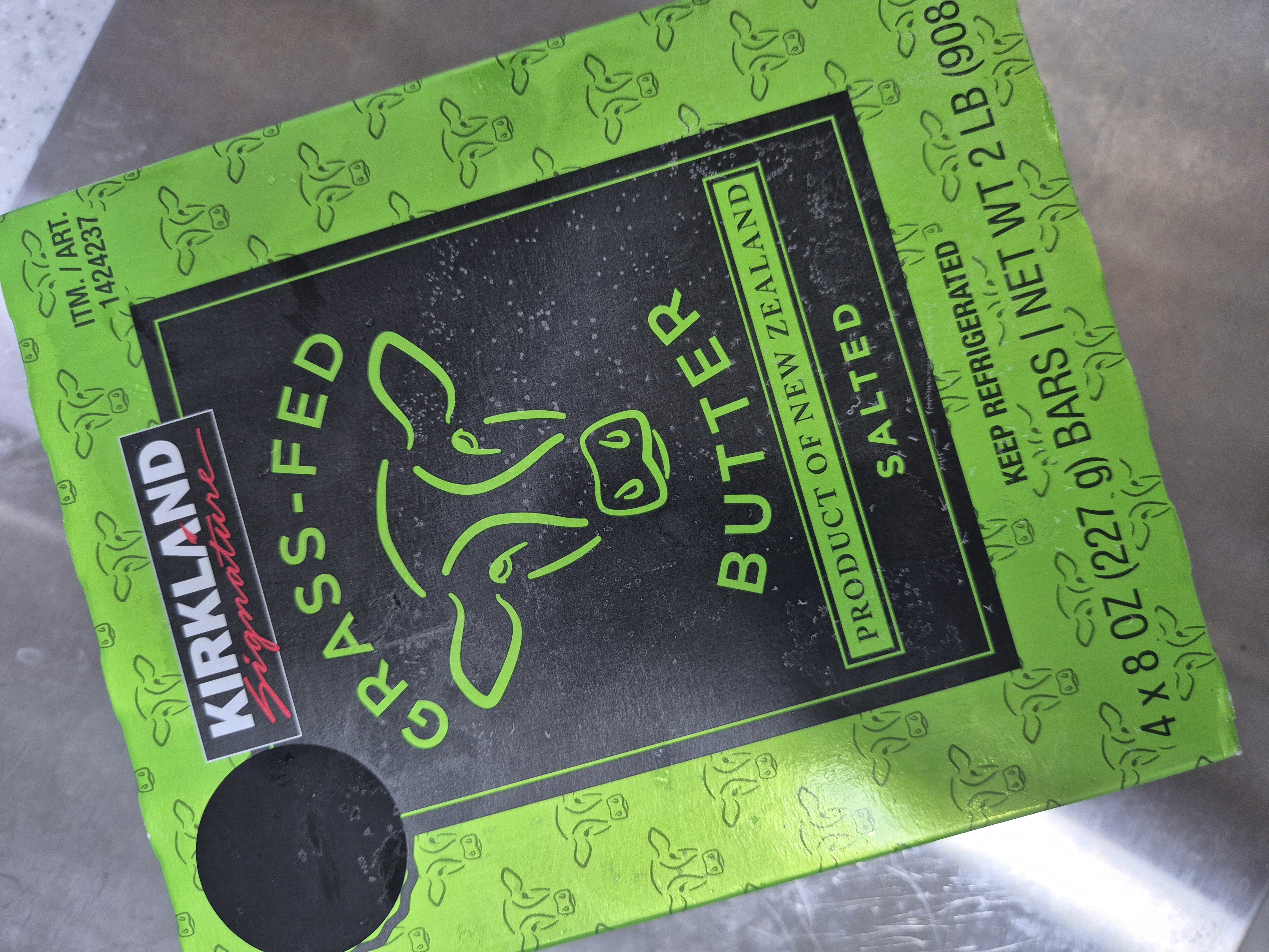 커클랜드 시그니처 목초 가염 버터