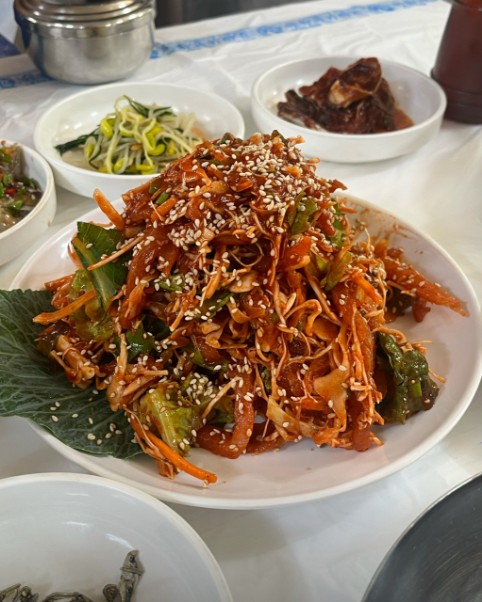 여수 맛집 베스트10 음식점 메뉴