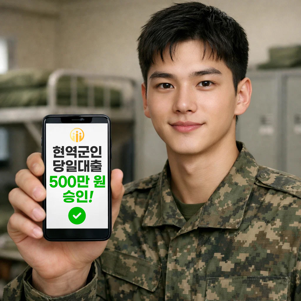 현역군인대출 승인 사례