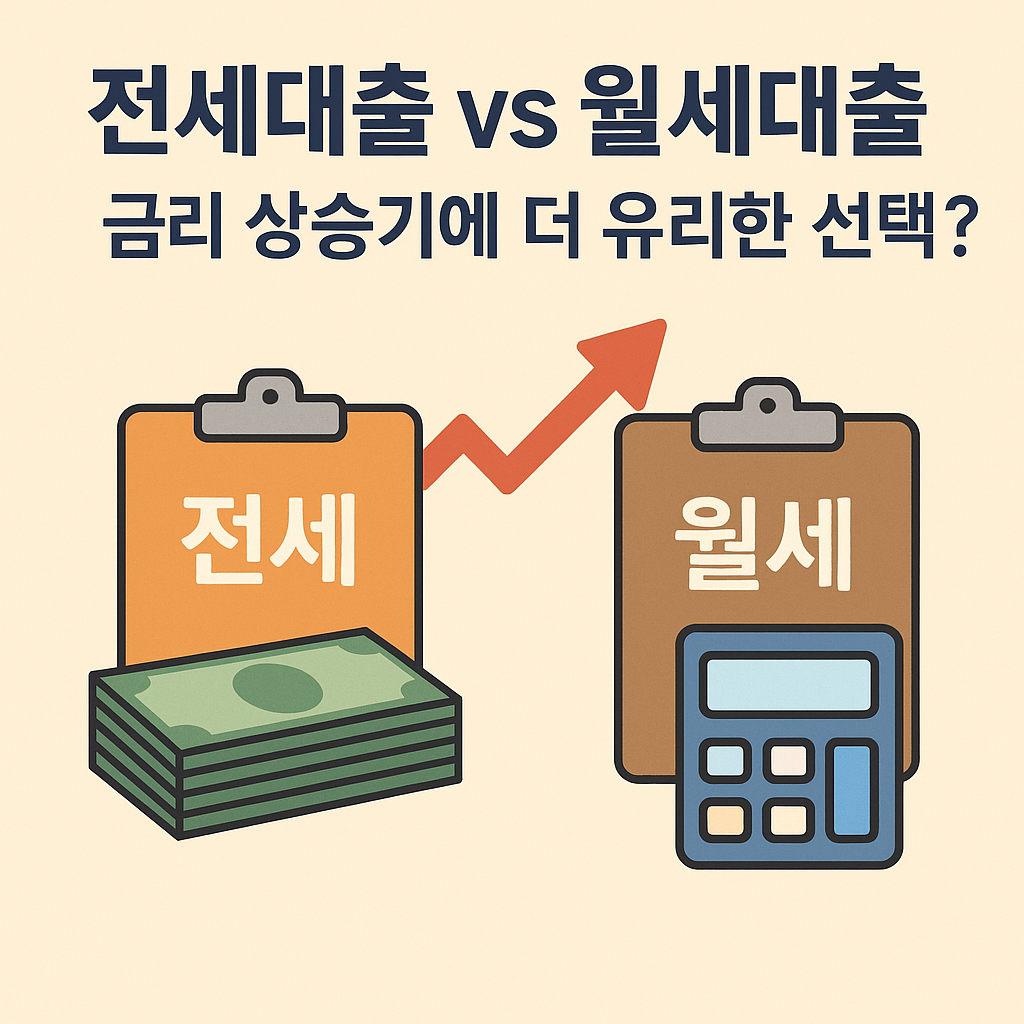 전세대출 vs 월세대출, 금리 상승기에 더 유리한 선택은?