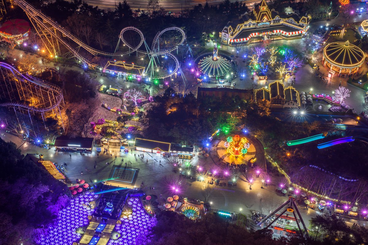 봄 축제 가볼만한곳: 대구 이월드 별빛벚꽃축제