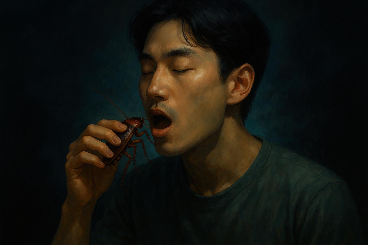 바퀴벌레를 먹는 꿈 - 강렬한 상징의 의미