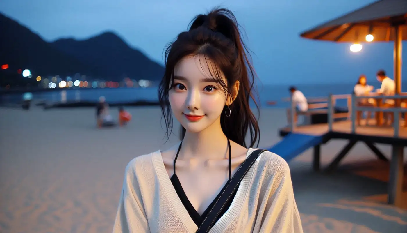 트래블월렛-입금-방법을-알아보는-여성의-모습