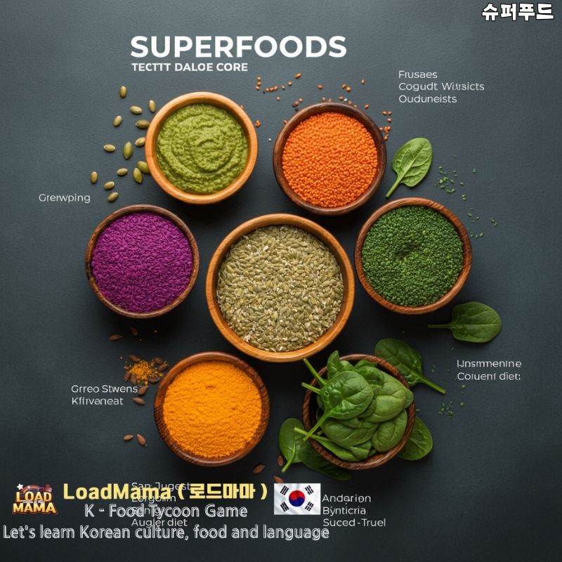 다양한 슈퍼푸드 음식 소개