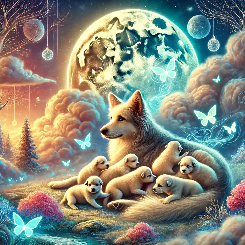 강아지가 새끼 낳는 꿈 해몽