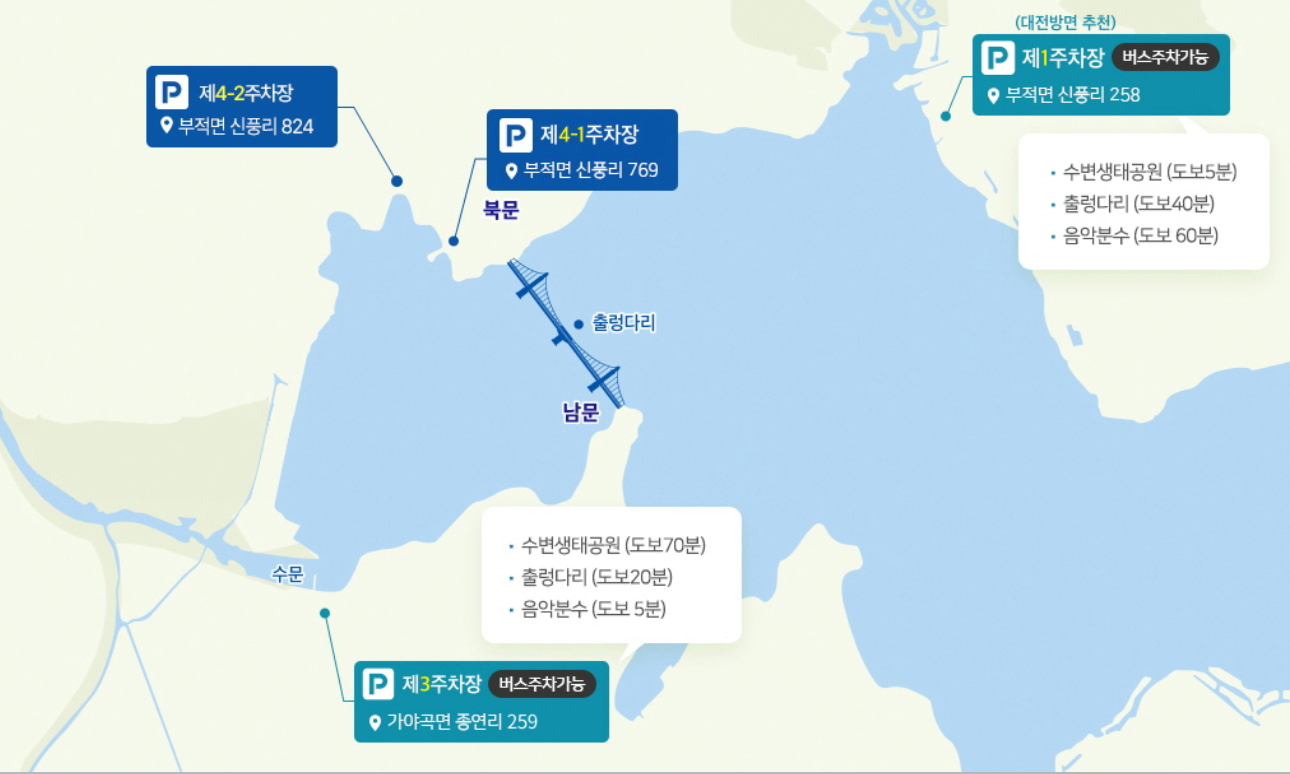 탑정호 출렁다리