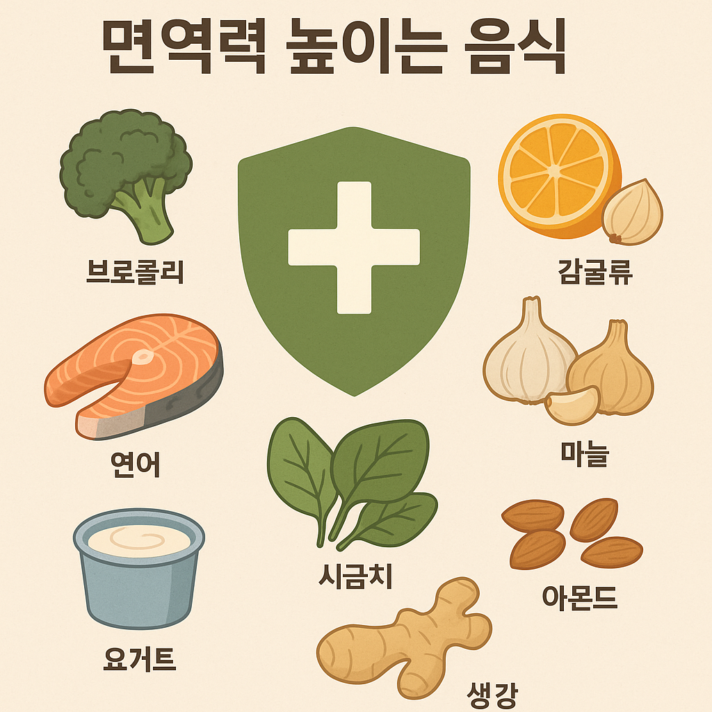 면역력 높이는 음식