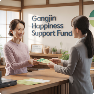 강진군 군민행복지원금 신청 이미지