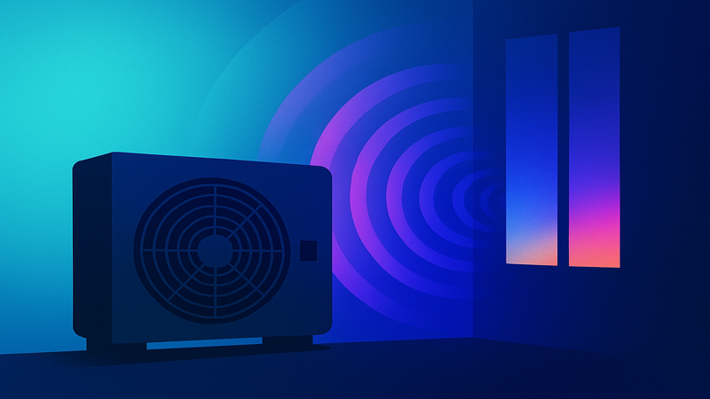 에어컨 안 켰는데 실외기 돌아가는 소리