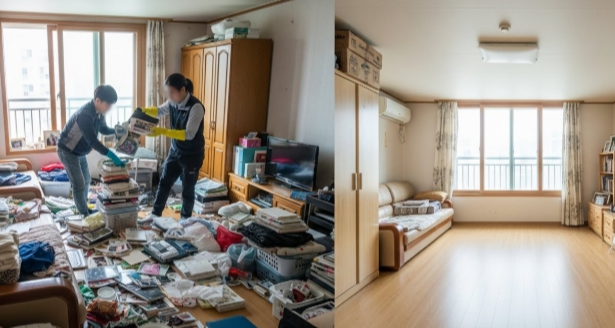 고성 고독사청소 업체