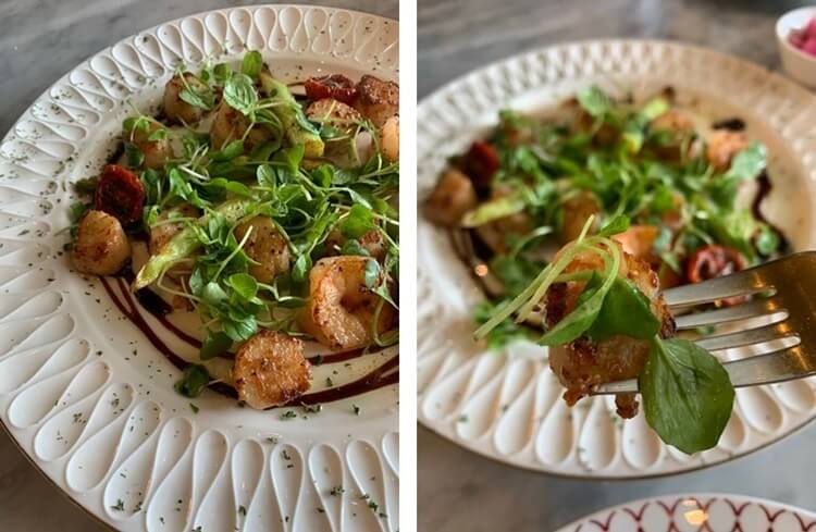 관자버터 구이의 촉촉하고 부드럽게 입에서 녹는 관자