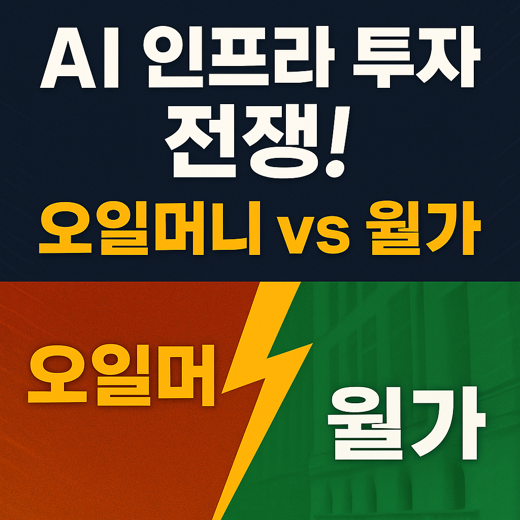 AI 인프라의 미래: 중동 오일머니, 스타게이트와 블랙록 연합의 투자 전쟁