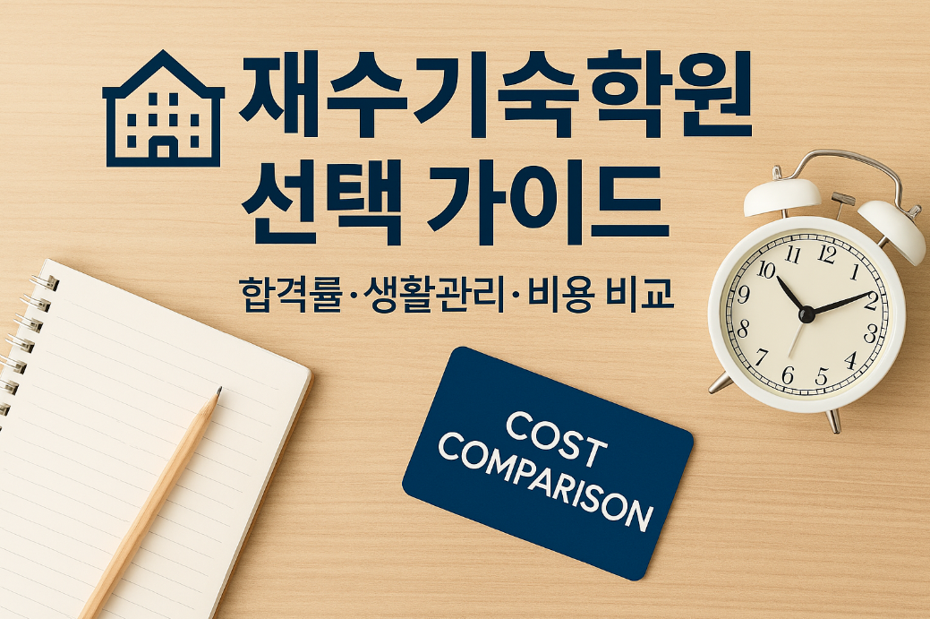 재수기숙학원 선택 가이드