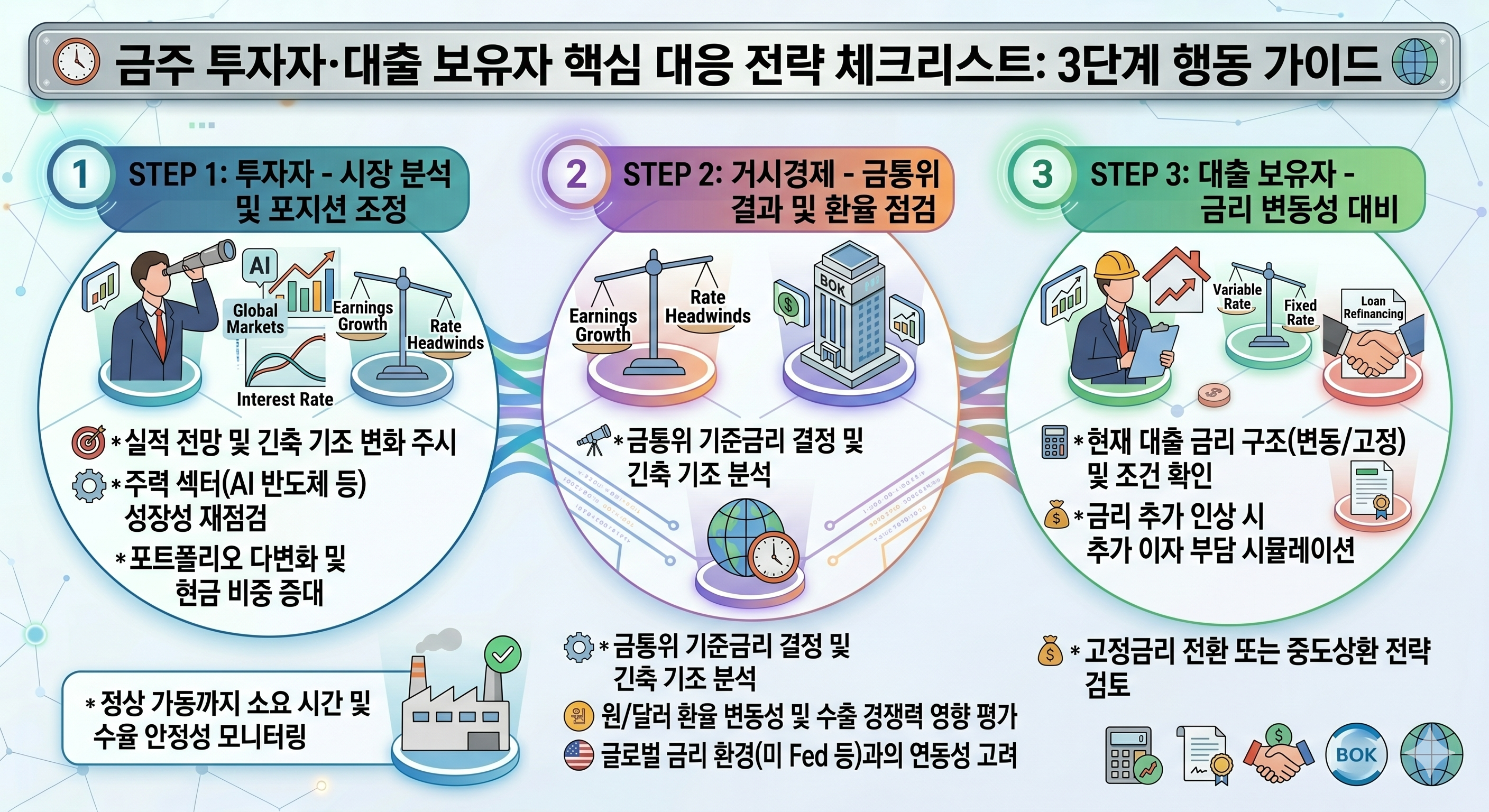 투자자·대출 보유자 핵심 대응 전략 체크리스트