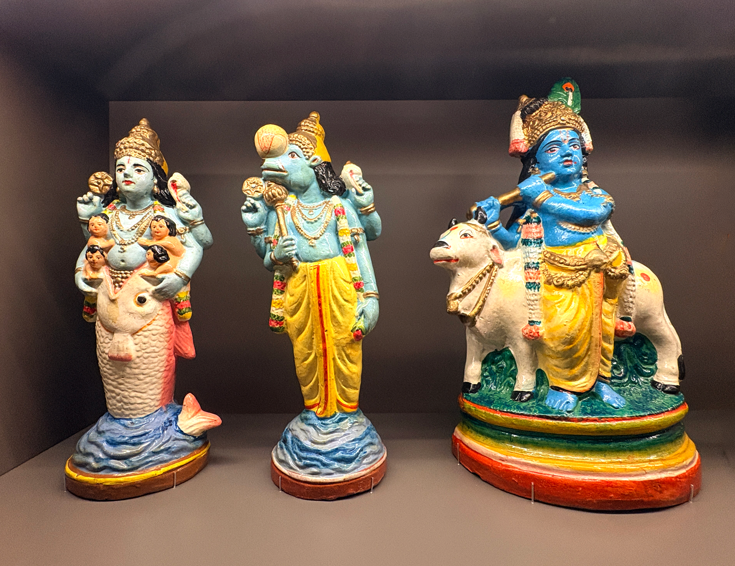 봄마이 골루(Bommai Golu, 인형궁전) 부분
