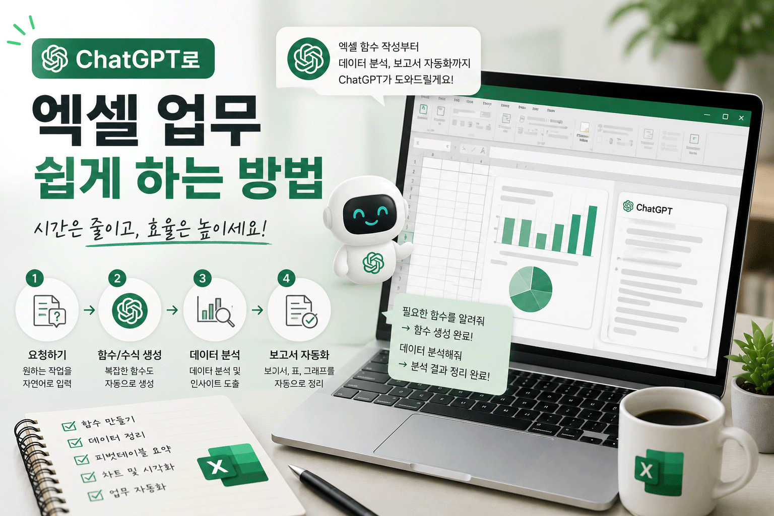 AI를 활용해 엑셀 업무 하는 방법