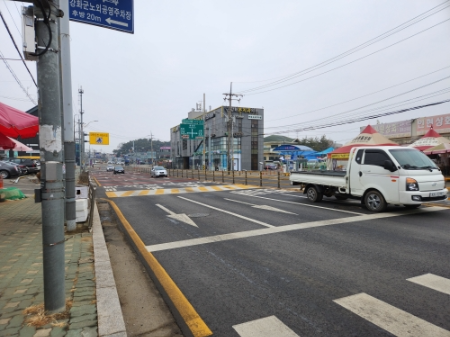 풍물시장 주차장 안내1