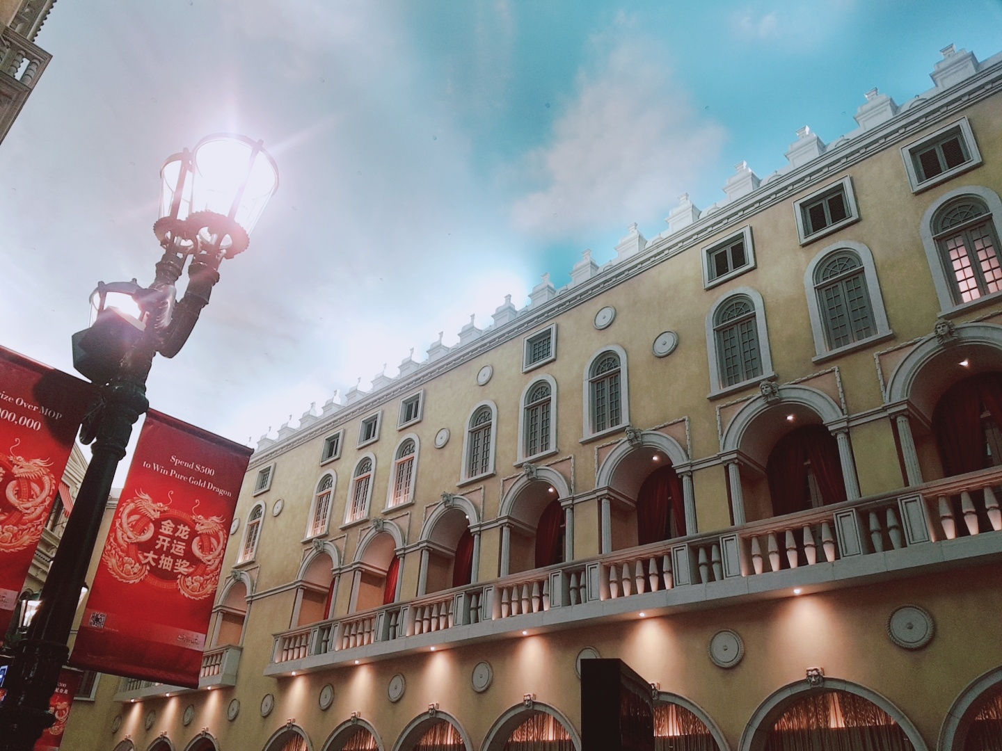 마카오 베네시안 마카오 호텔(The Venetian Macao) 내부 전경