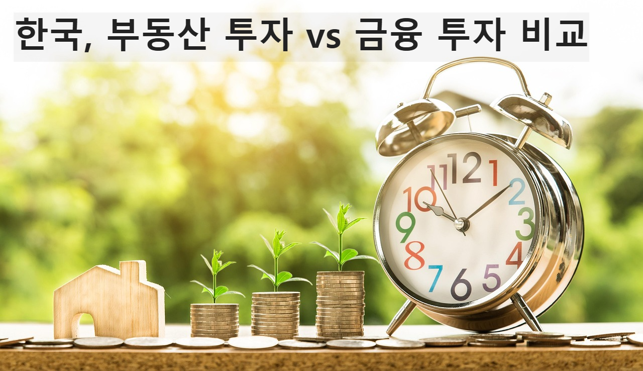 부동산 투자, 금융 투자
