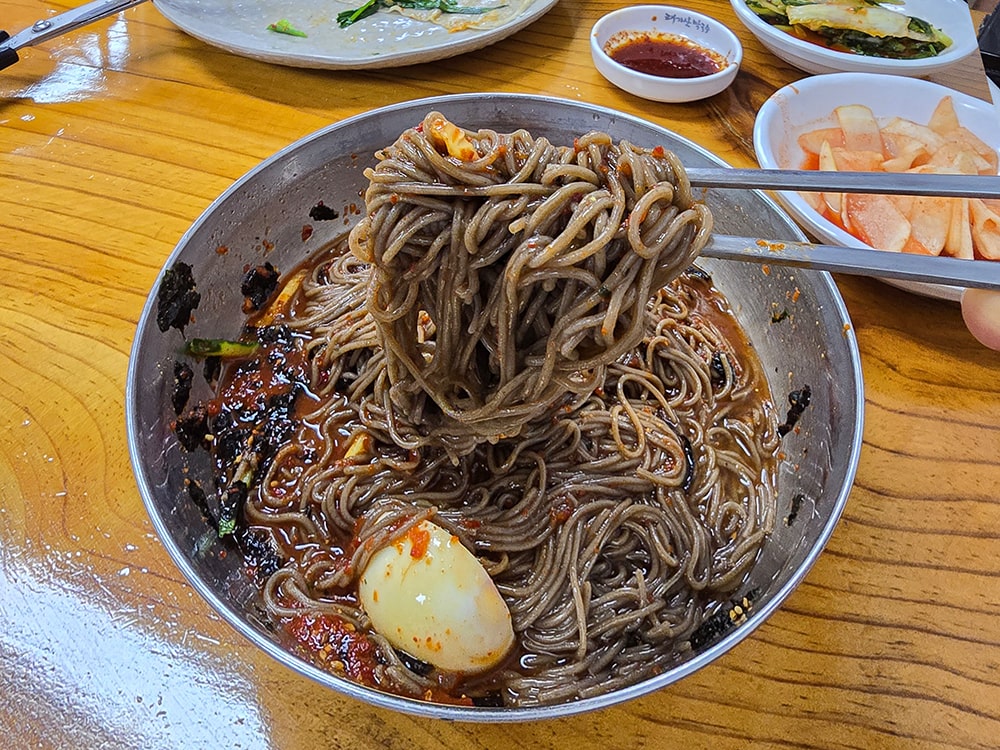 원주 막국수 맛집 태기산 막국수