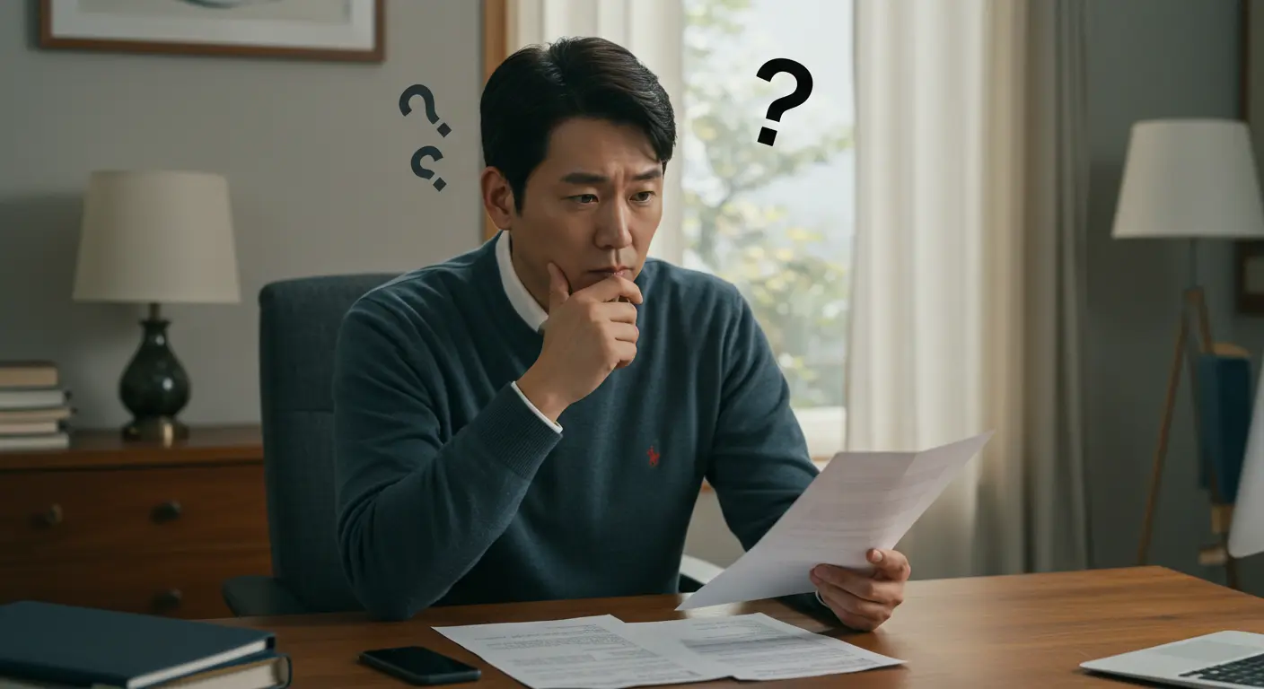 재신청이 가능한지 검토하는 사람