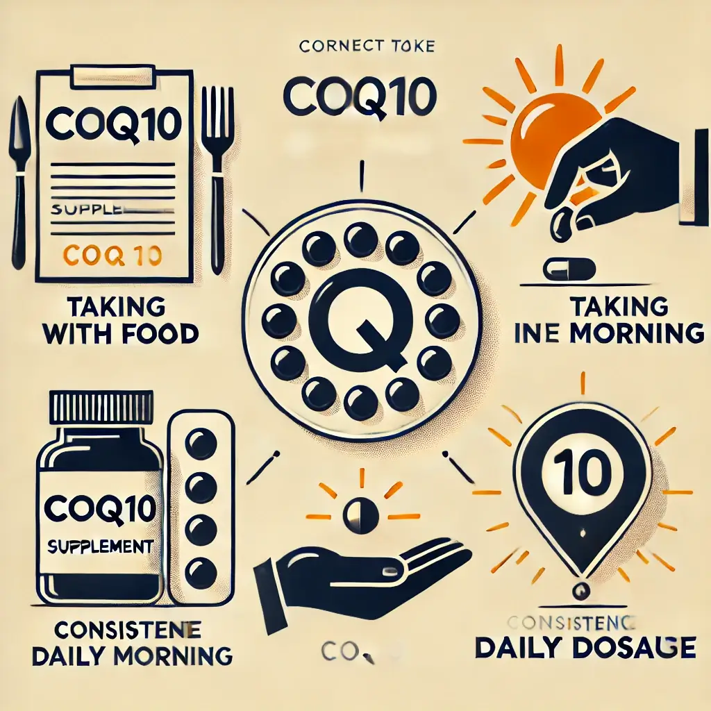 코엔자임 Q10의 올바른 섭취 방법