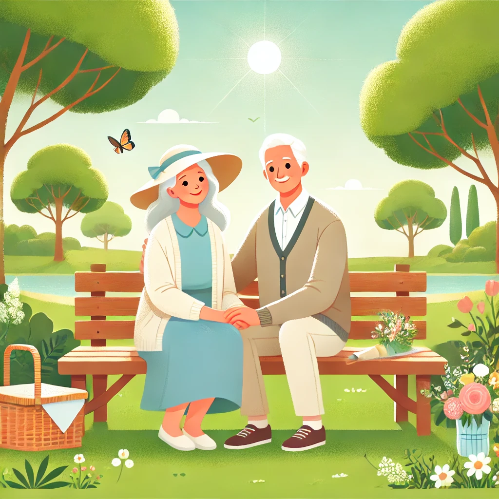 연금생활 노부부 모습