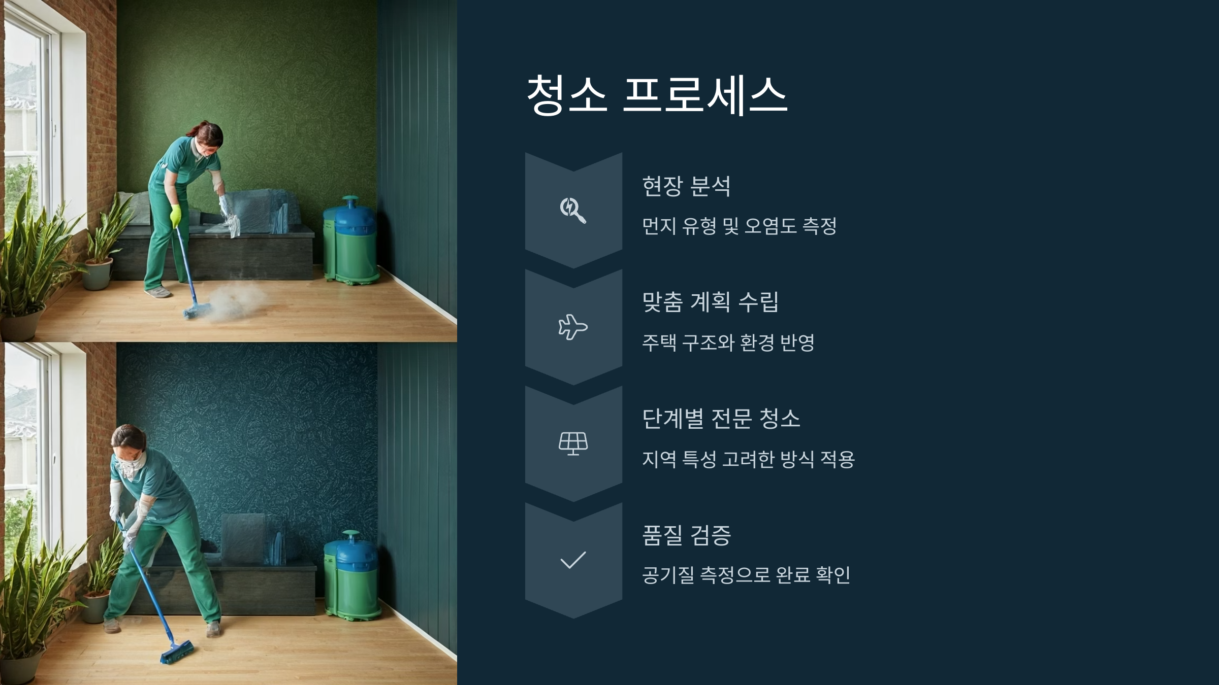 김제 입주청소 프로세스