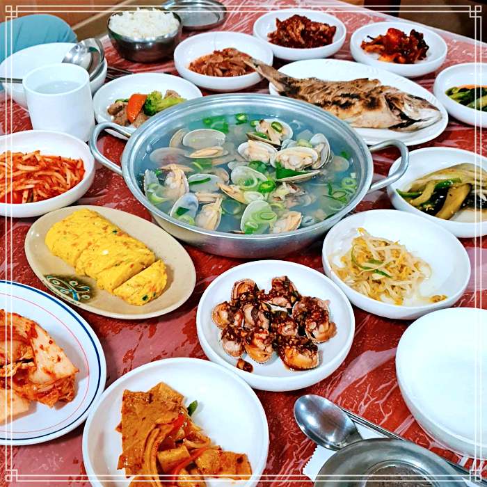 목포, 목포역 맛집 아침식사, 백반, 바지락탕
