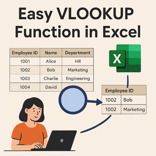엑셀 VLOOKUP 함수 사진