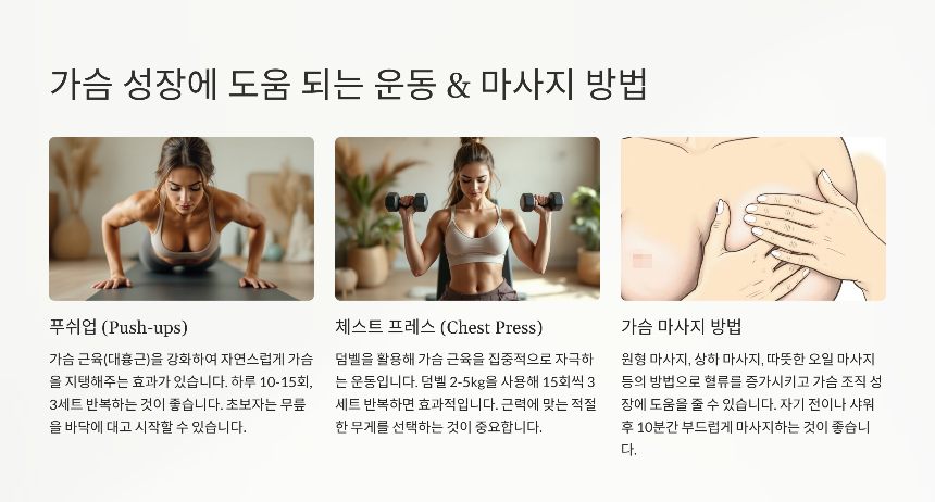 사후피임약 복용 후 가슴 성장 멈춤을 방지하는 방법