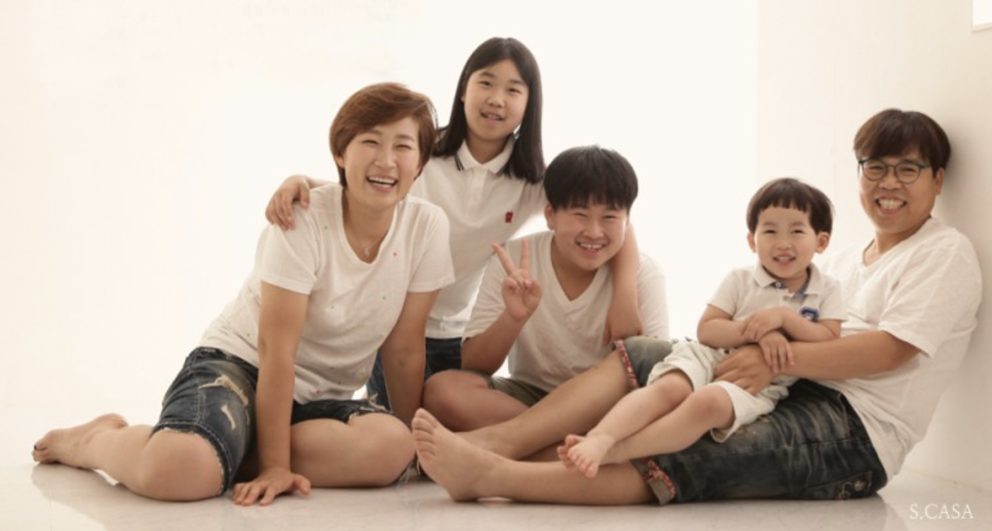정은표 가족사진
