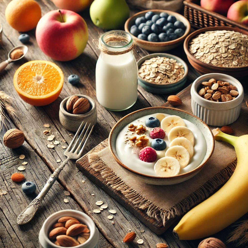 장건강을 위한 과일 이미지