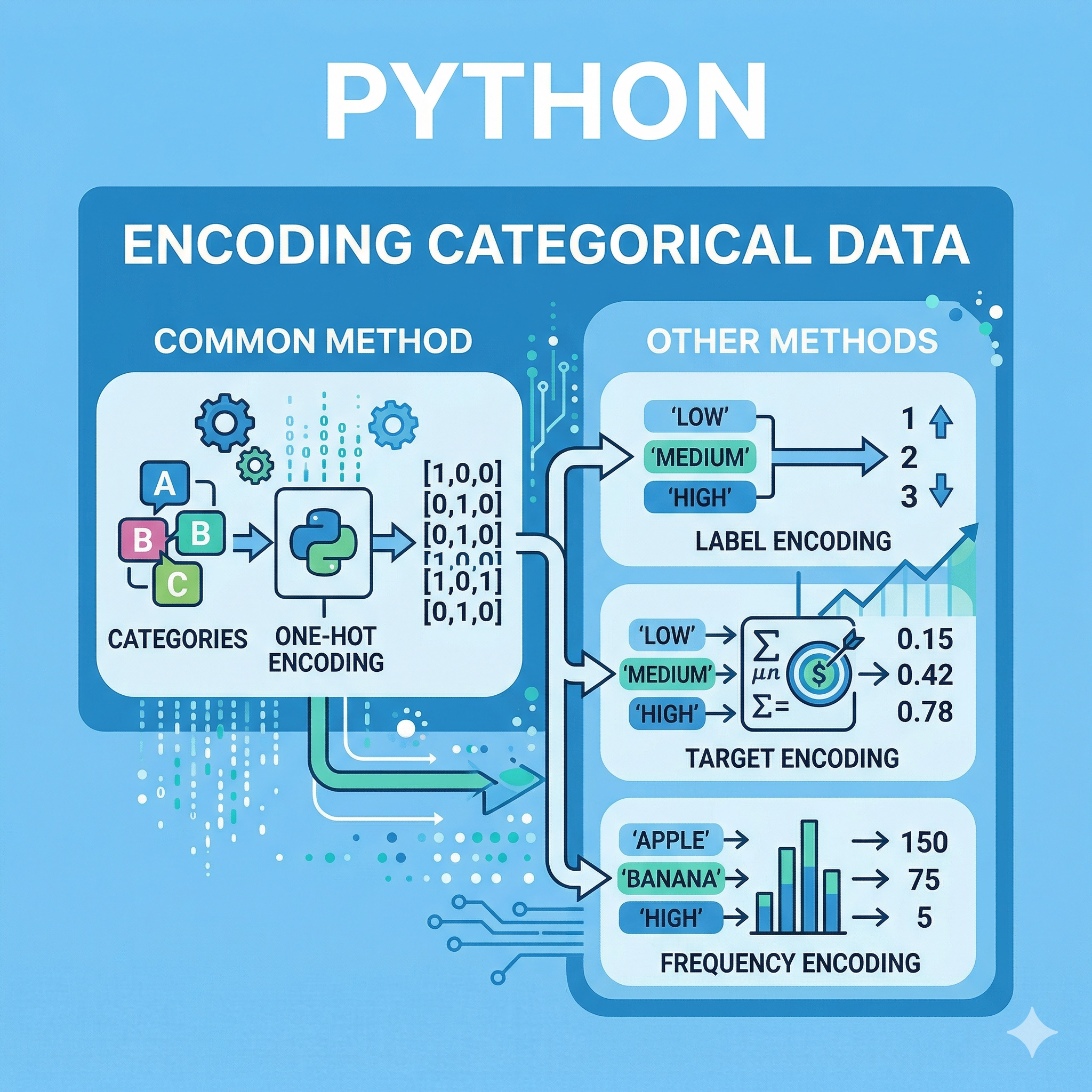 범주형 데이터를 수치로 변환