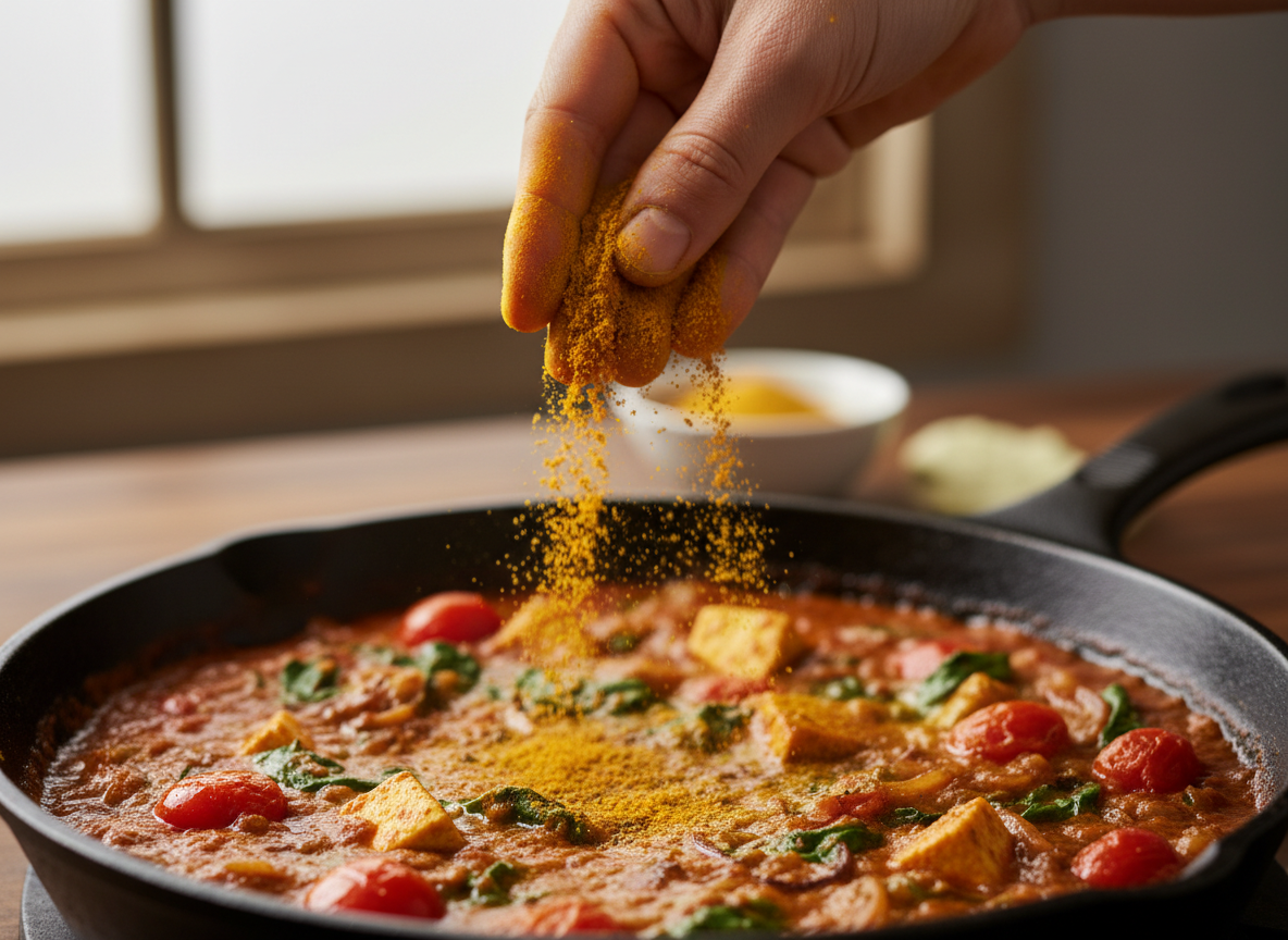 염증 잡는 커큐민! 의외로 모르는 피부 건강 효과 3가지!