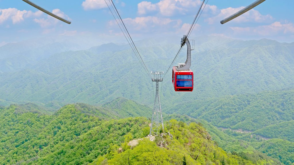 백암산 등산지도