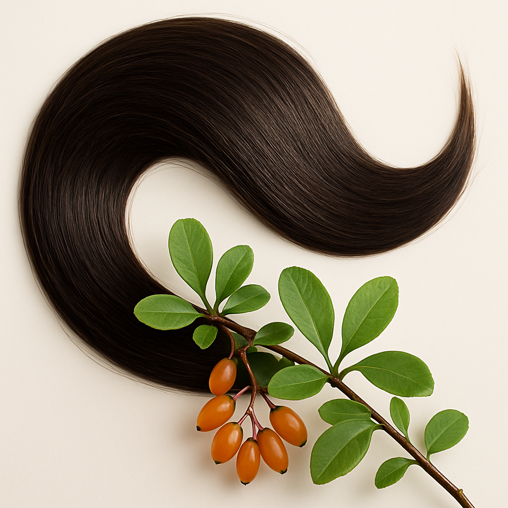 모발을 강화시키는 보리밥나무