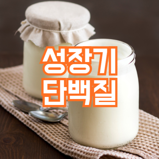 성장기 단백질, 식품!? 보충제!? 어떤걸 먹어야 할까?