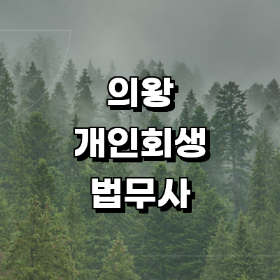 의왕시 개인회생 법무사