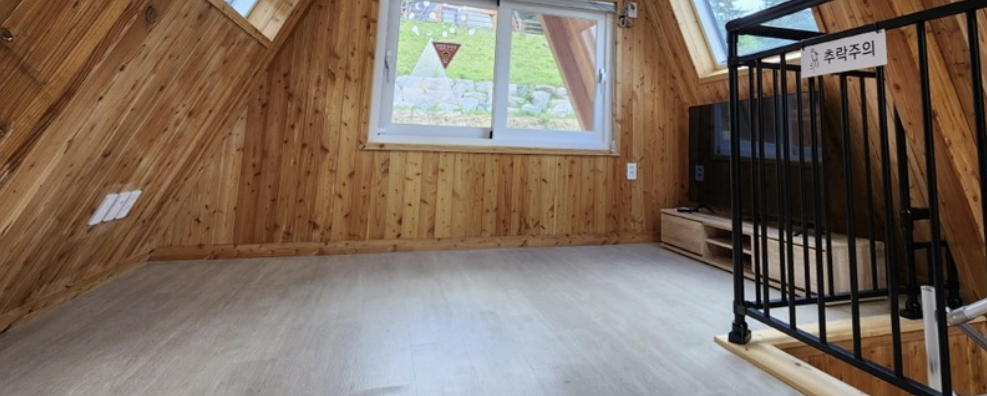 거창산림레포츠파크 숙소 전경