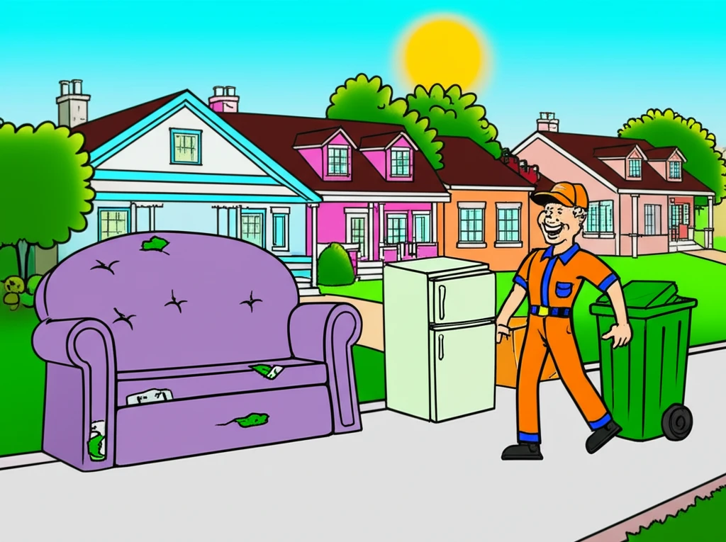 관문동 쓰레기 분리수거! 버리는 시간..