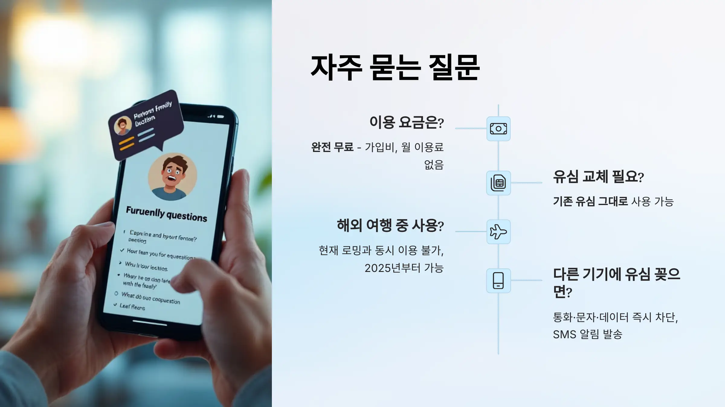 SK텔레콤 유심보호서비스 무료 가입, 신청 방법, 알뜰폰 가입, 유심 무료 교체 서비스