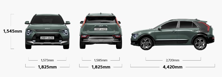 기아자동차 소형 SUV 니로 1.6 하이브리드 제원