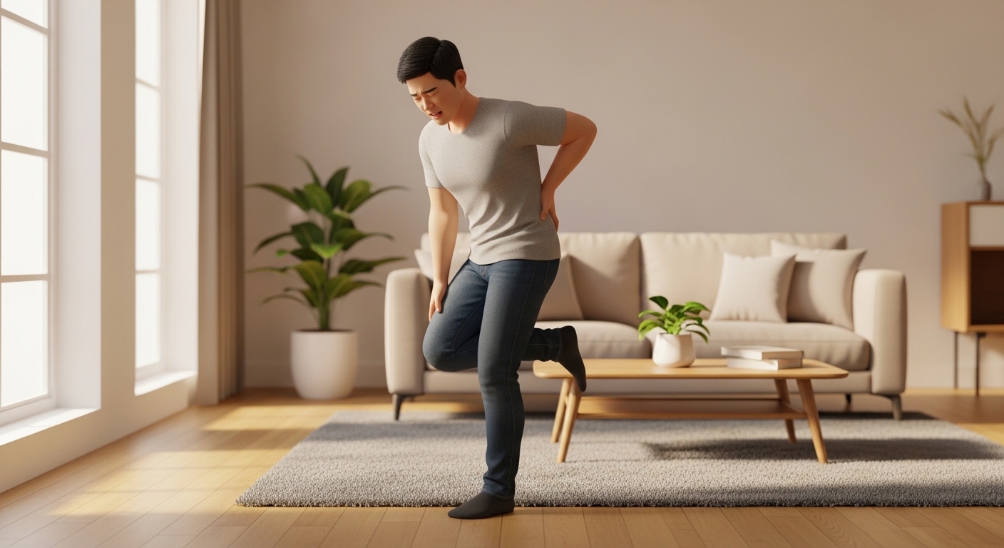 근막동통증후군, 좌골신경통