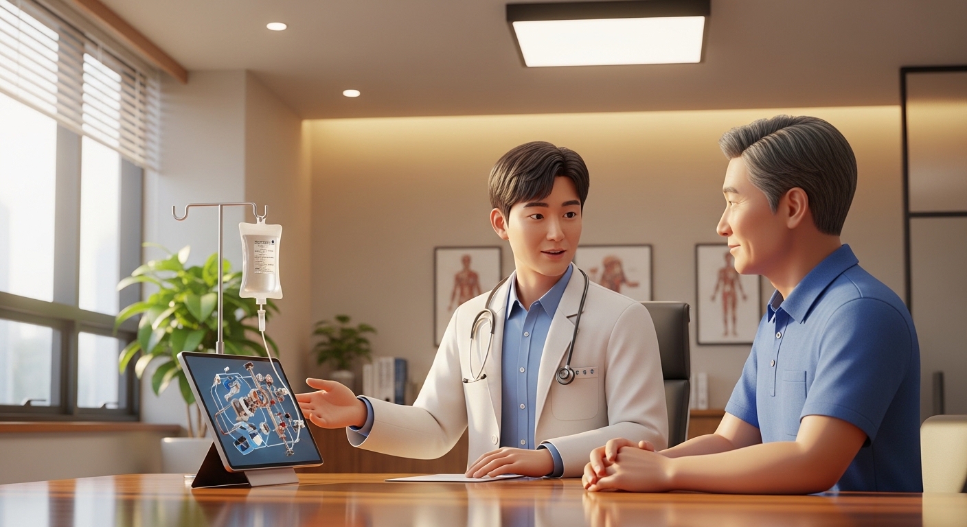 당뇨 환자에게 수액이 위험할 수 있는 이유