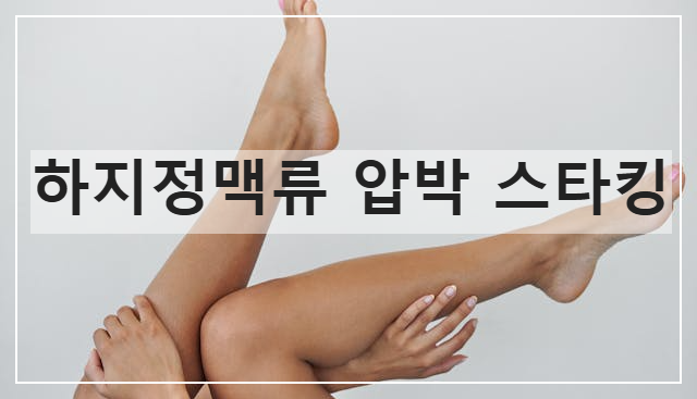 하지정맥류_압박스타킹_추천