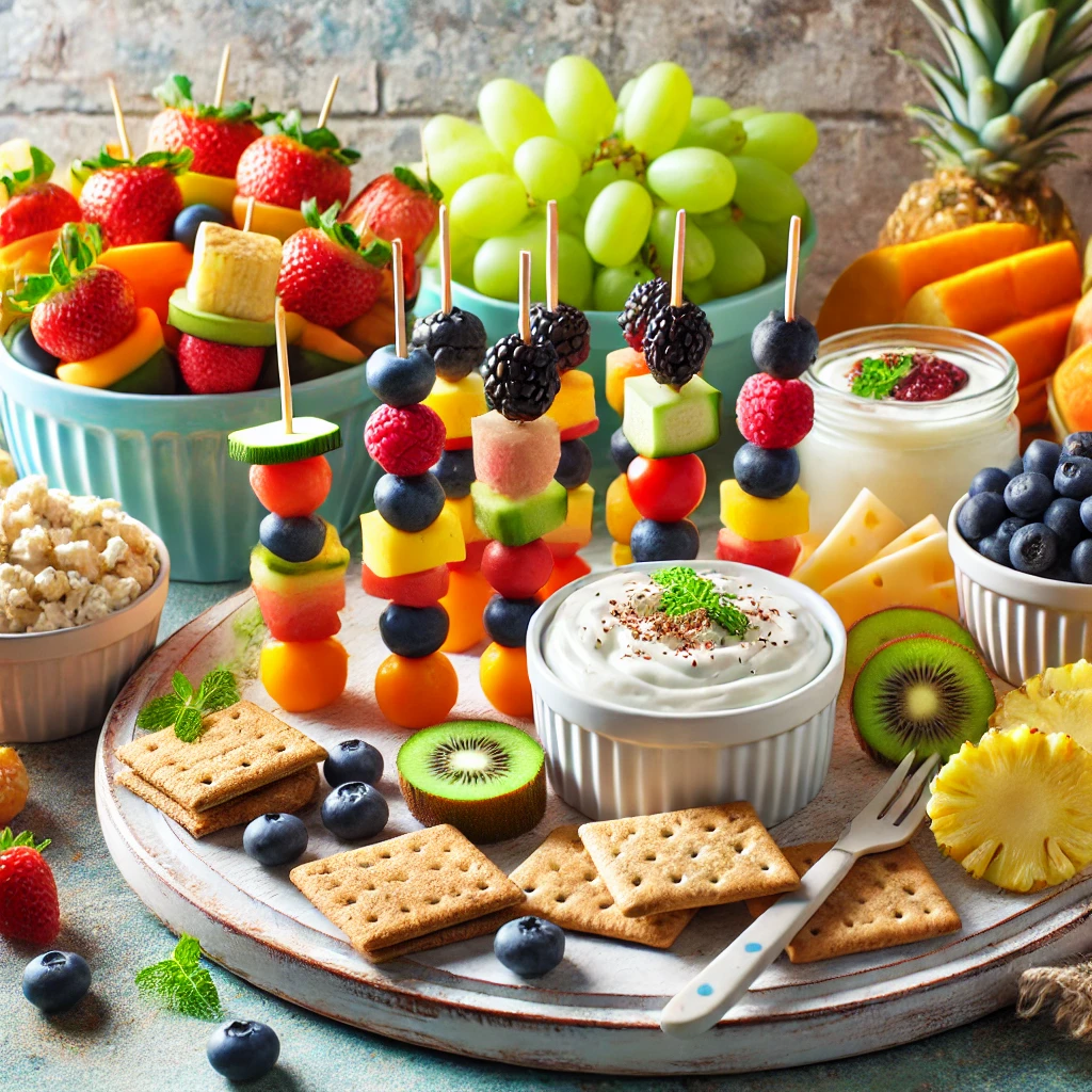 어린이를 위한 영양가 있는 간식 아이디어