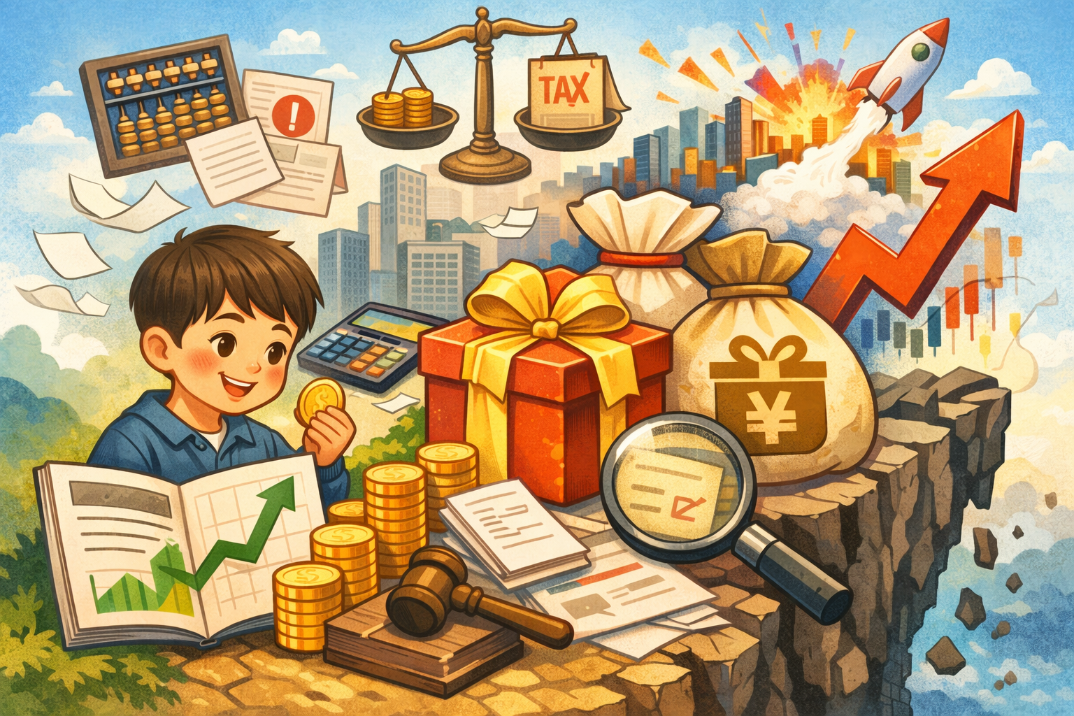 미성년자 자녀 주식 증여 한도 2,000만원 총정리|양도세·증여세 신고방법·미신고 가산세·급등 시 세금까지 완벽정리 관련 사진