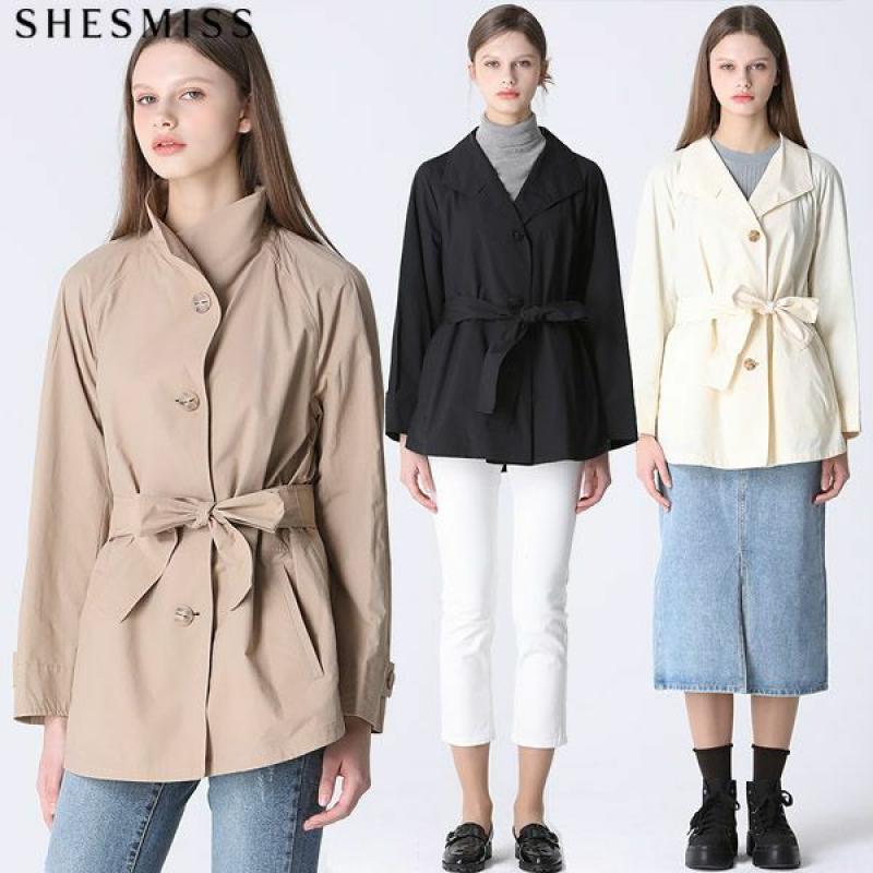 쉬즈미스 경쾌한 벨티드 숏 사파리 점퍼 P337505712